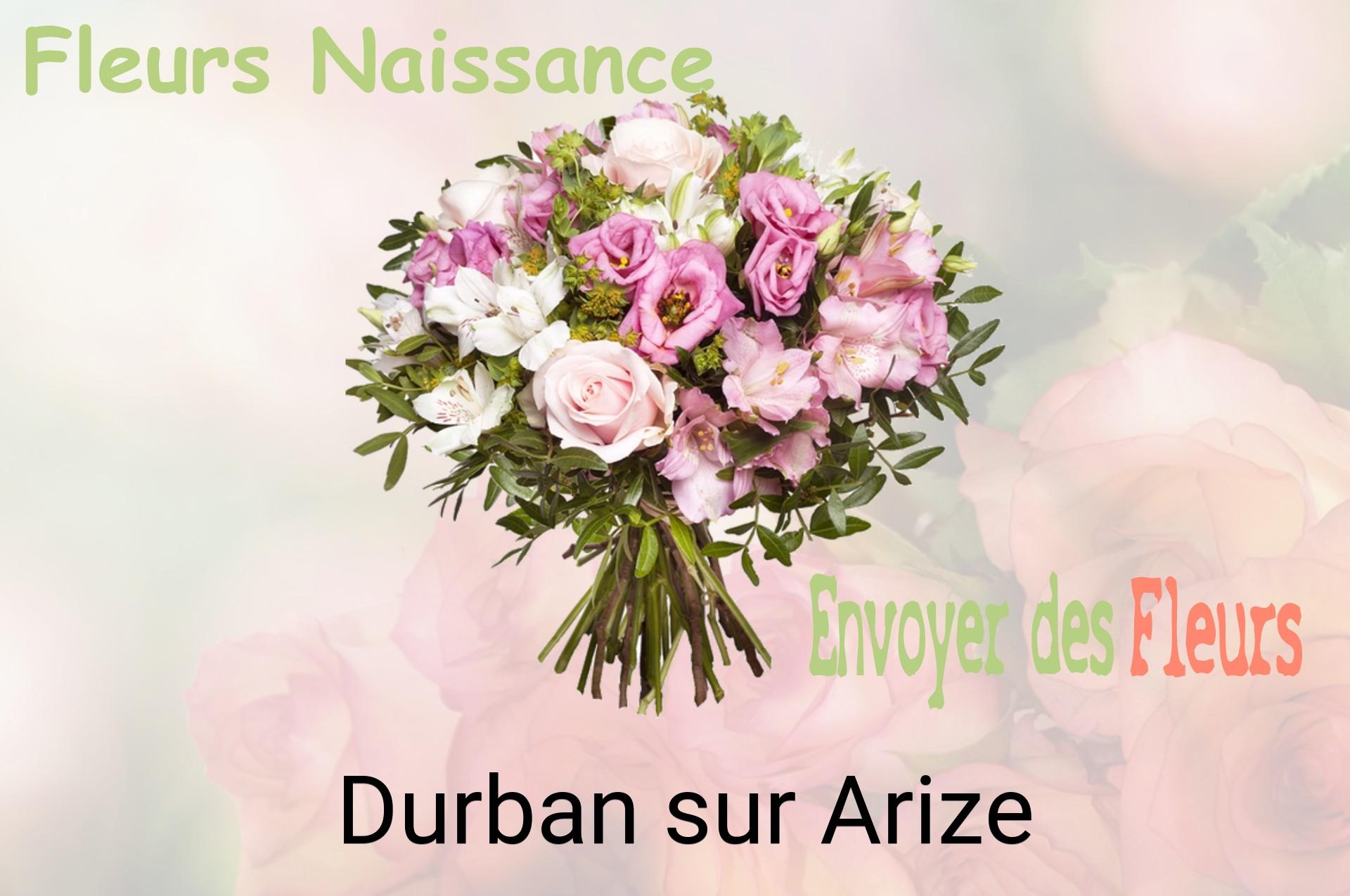 Bouquet de fleurs de naissance livré à Durban-sur-Arize