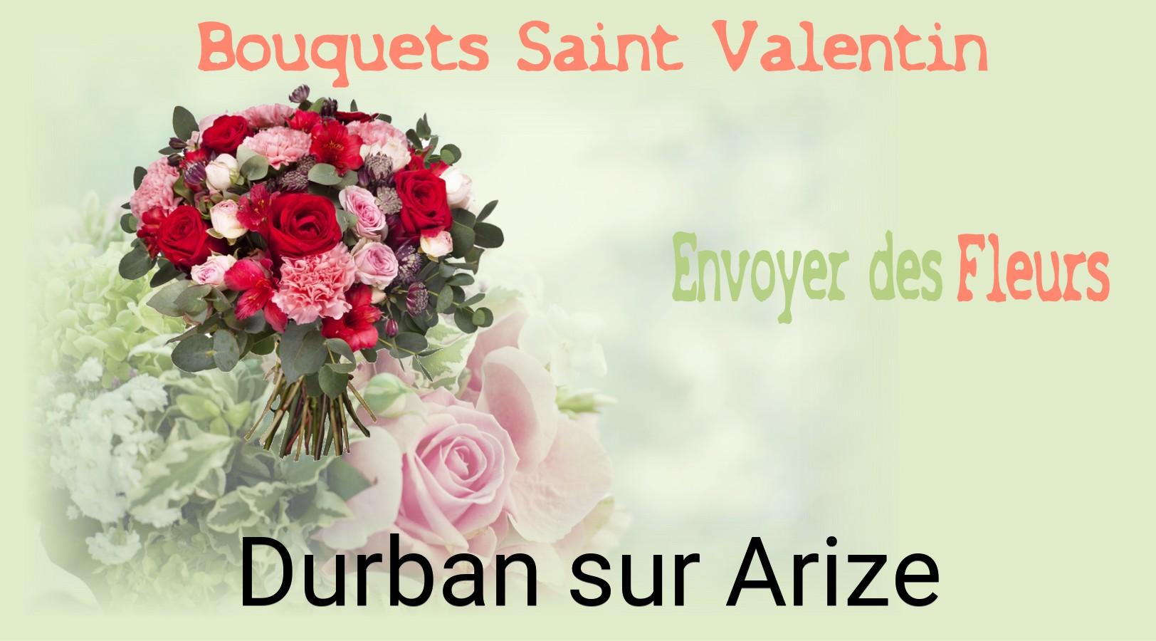 Roses de Saint-Valentin livrées à Durban-sur-Arize